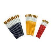 Golden Nylon Soft Brushes