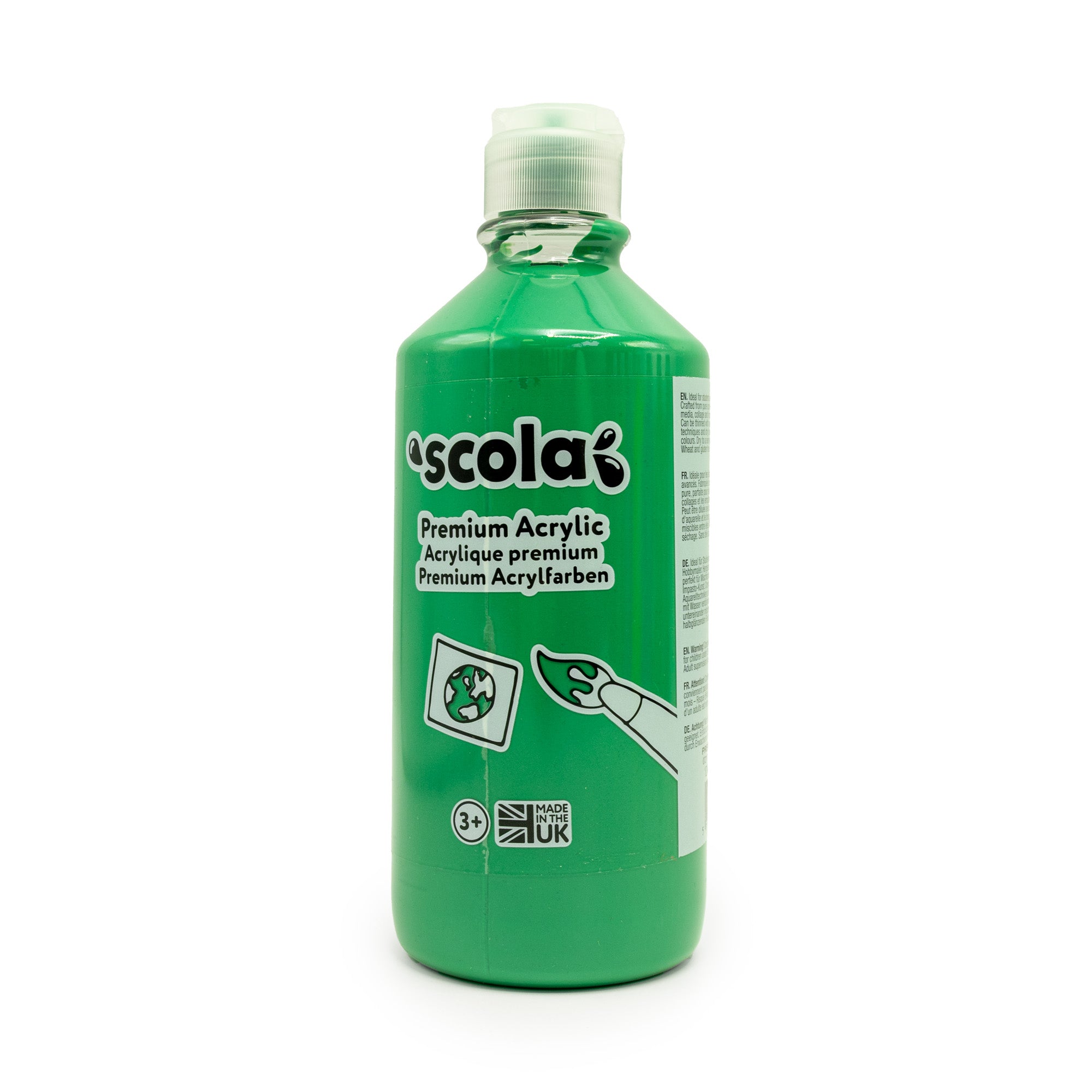 Acrylic Paint Set 500ml Assorted - Pk10