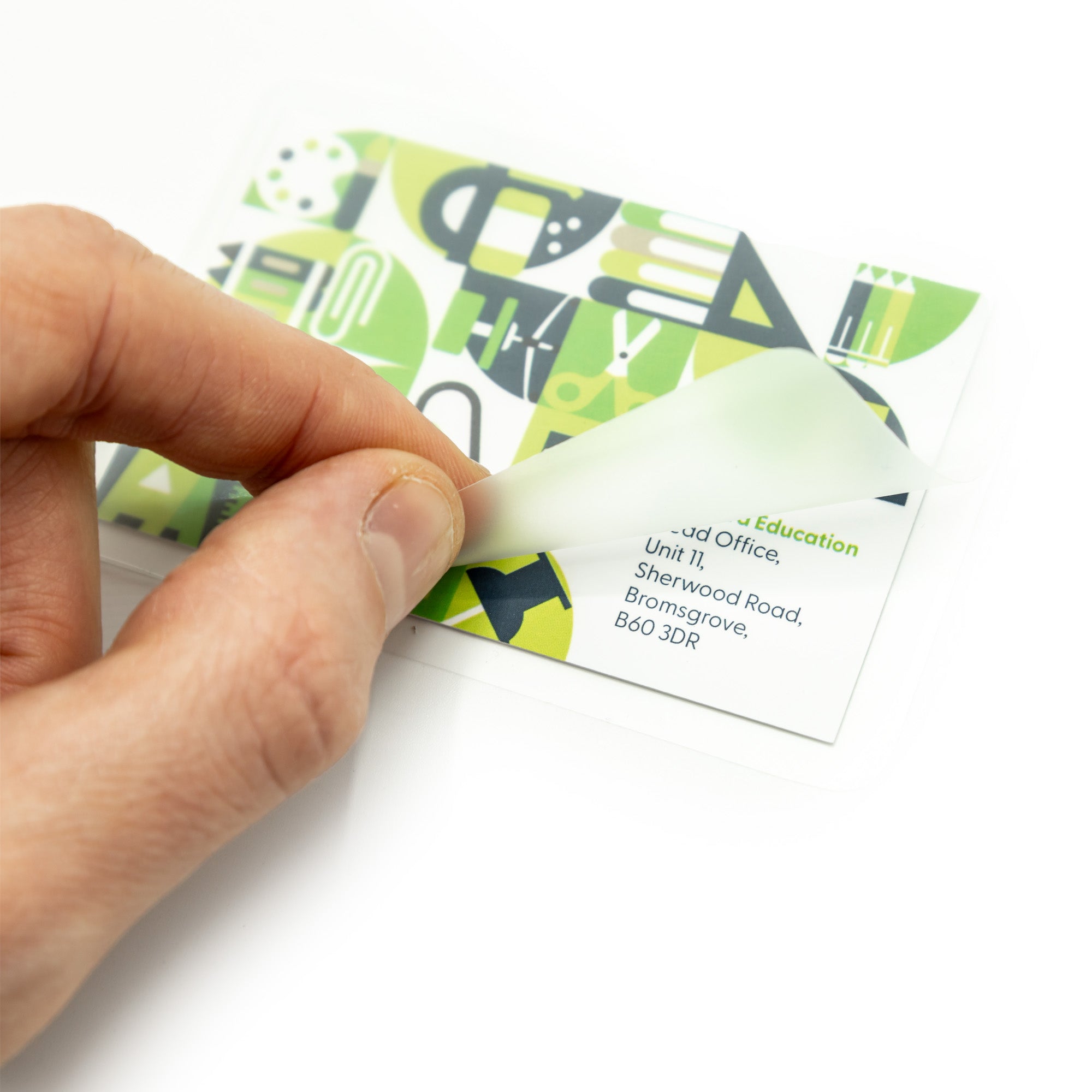 Laminating Pouches ID Badge 250 Micron Gloss - Pk100