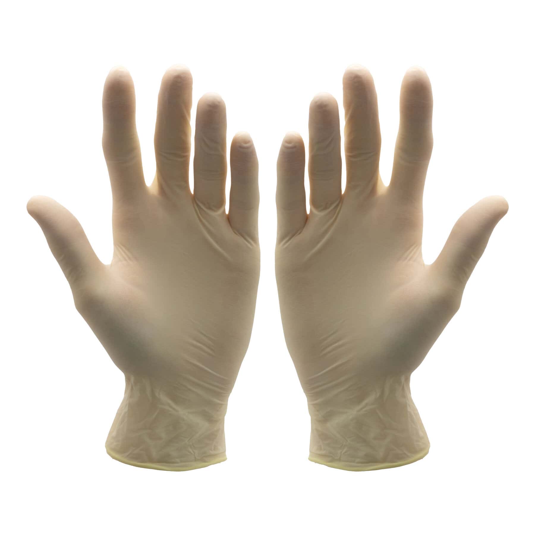 Disposable Medical Gloves Latex Powder Free - Pk100