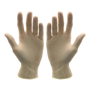 Disposable Medical Gloves Latex Powdered Medium - Pk100