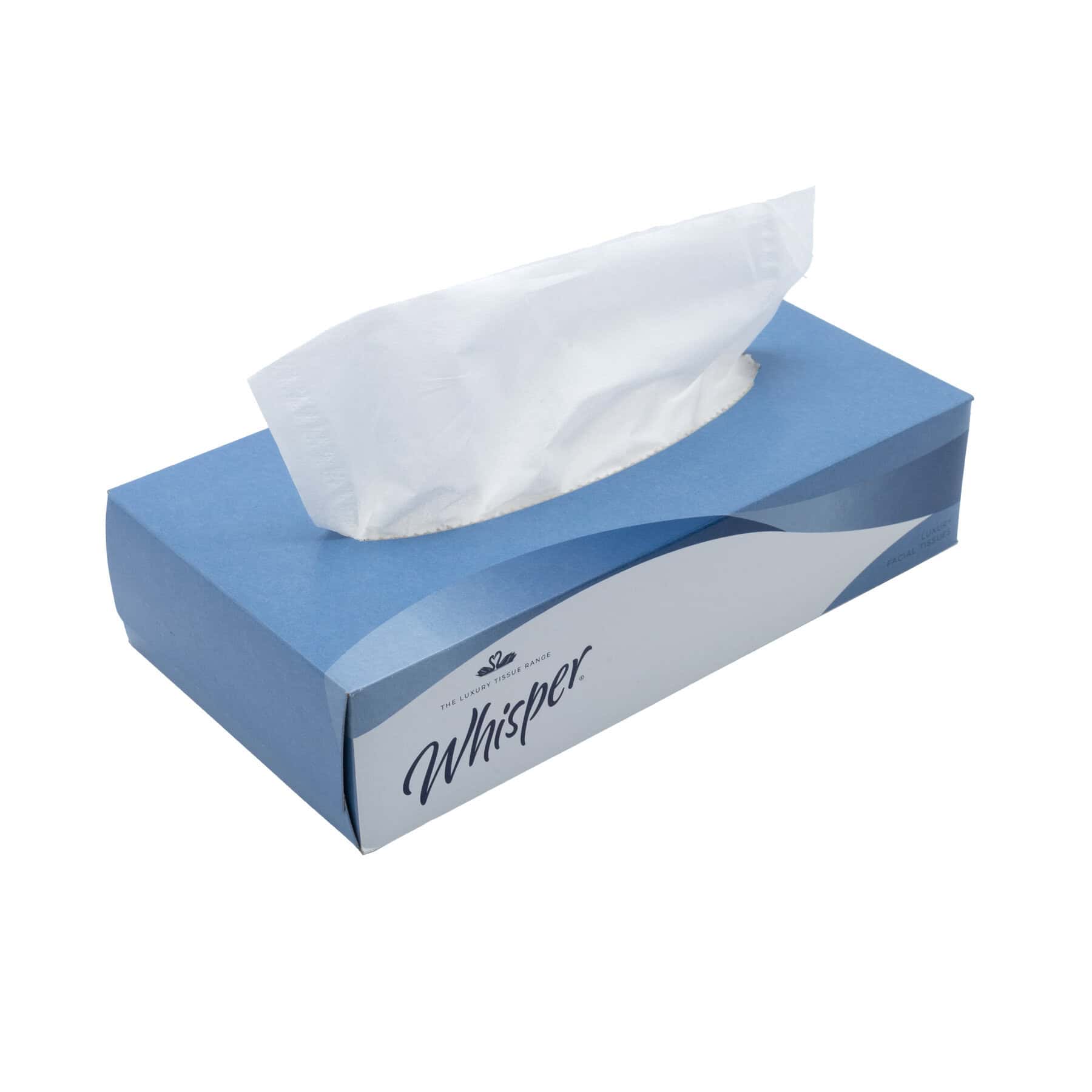 Facial Tissues 2 Ply White - Case of 36 x 100