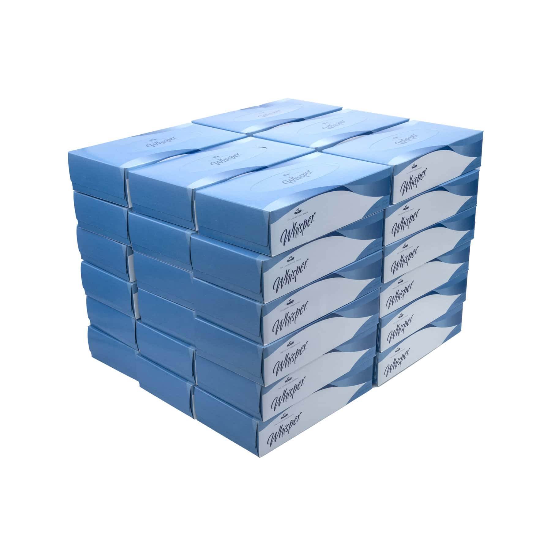 Facial Tissues 2 Ply White - Case of 36 x 100