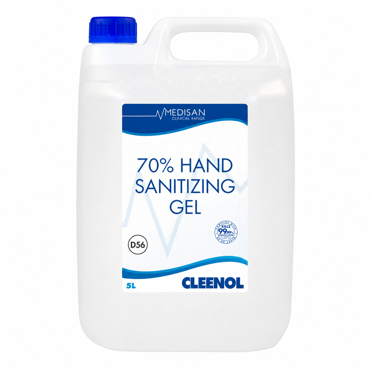 Instant Hand Sanitising Gel - 5L & 500ml