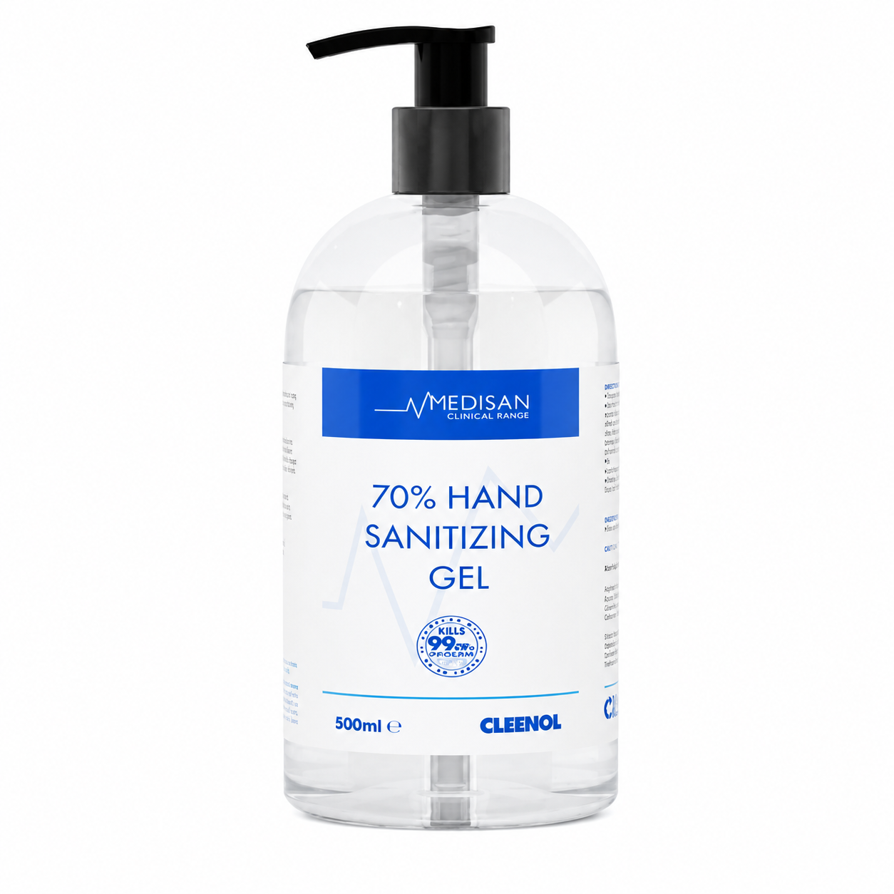 Instant Hand Sanitising Gel - 5L & 500ml