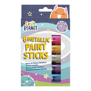 Neon/Metallic Paint Sticks - Pk6