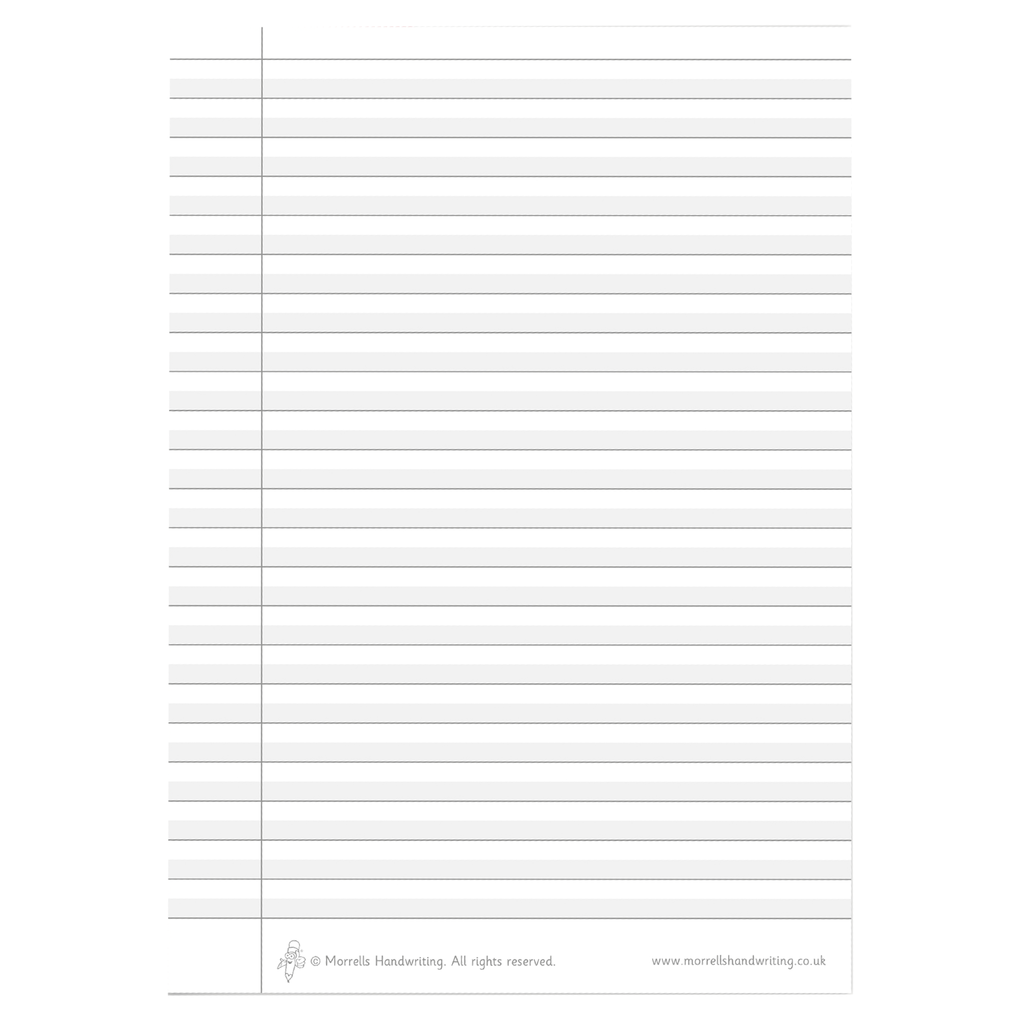 Morrells Handwriting Exercise Books – A4 - Narrow or Wide Lines - Pk50