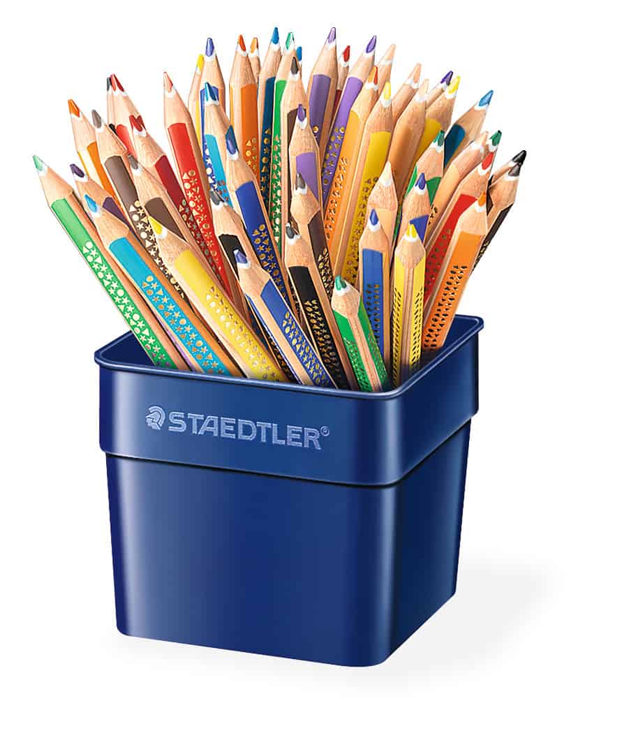 Staedtler Noris Jumbo 128 Colouring Pencils - Pk50