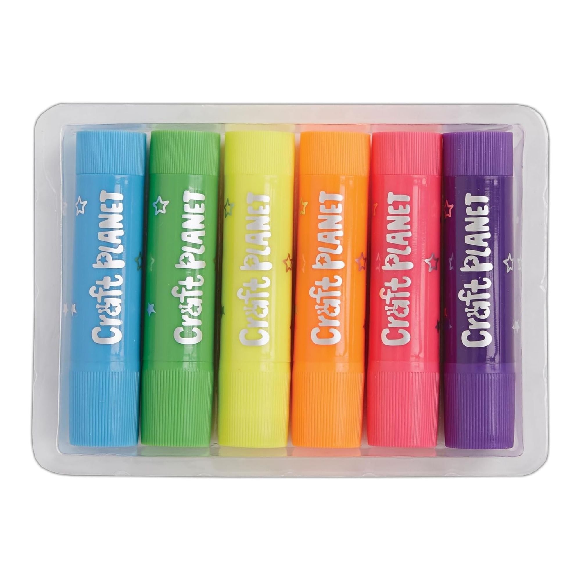 Neon/Metallic Paint Sticks - Pk6