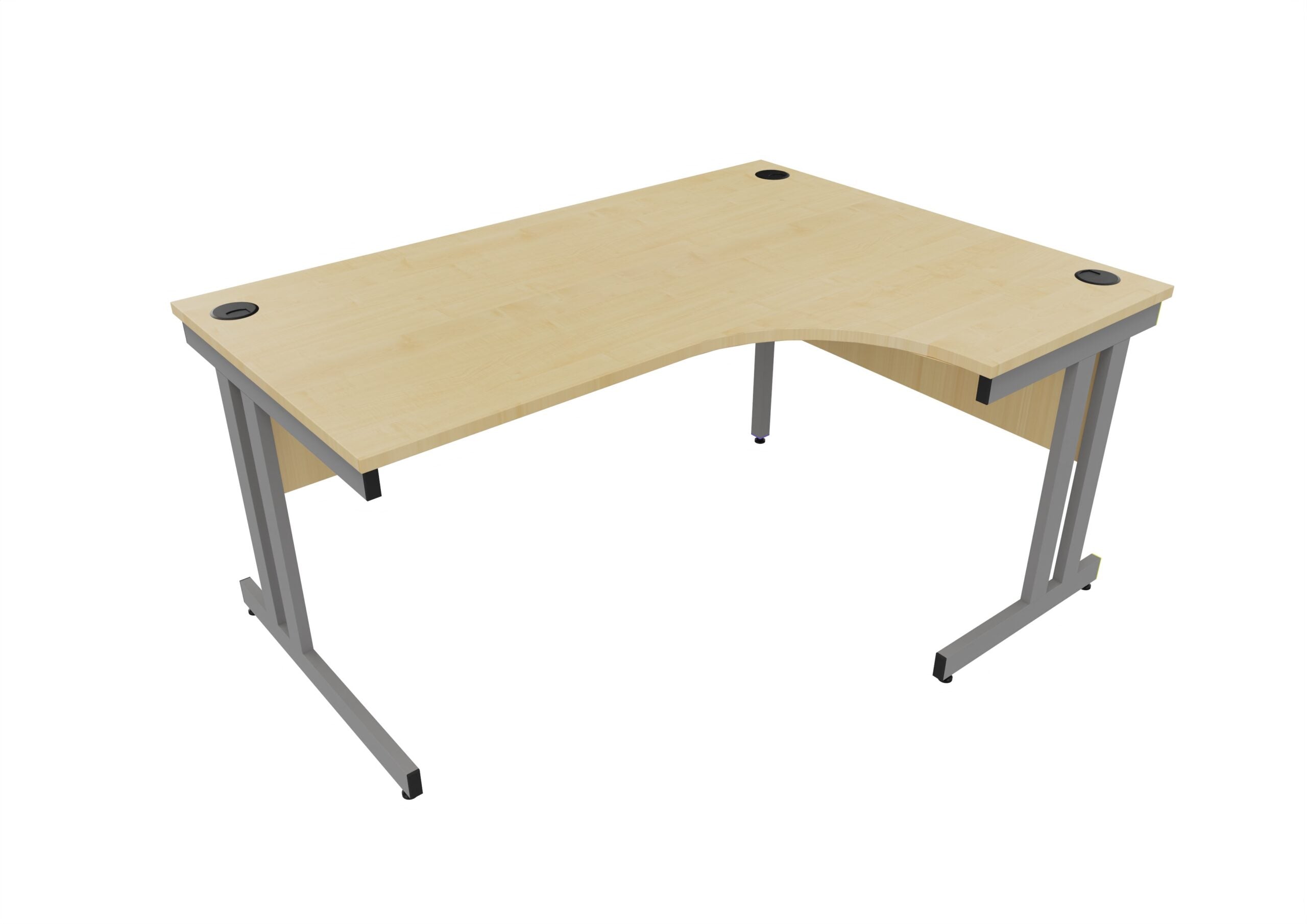 Sienna Cantilever Crescent Desk