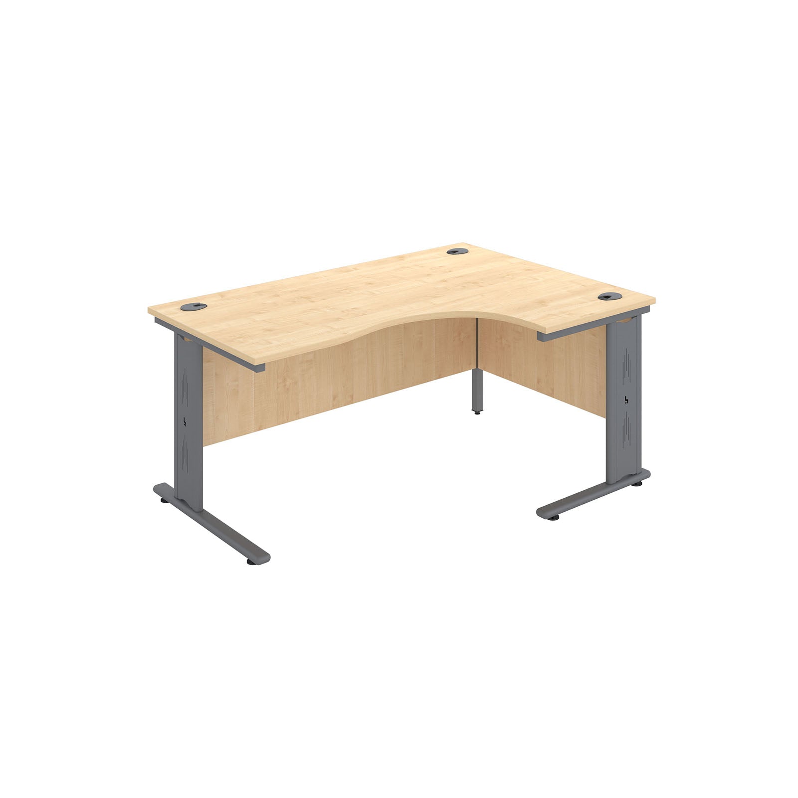 Sienna Executive Wire Managed S Shape Desk