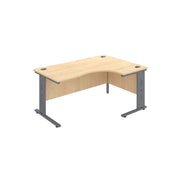 Sienna Executive Wire Managed S Shape Desk