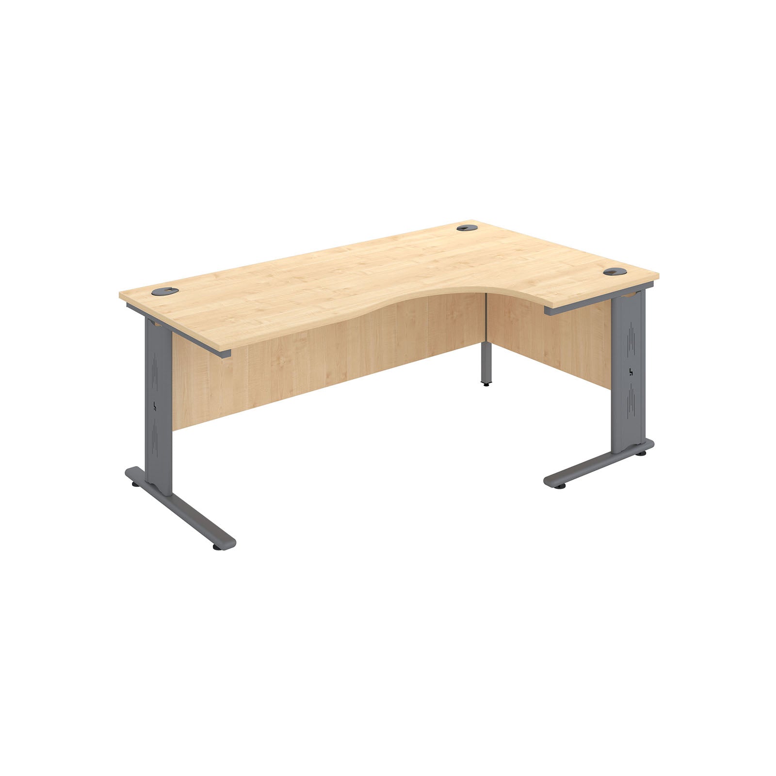 Sienna Executive Wire Managed S Shape Desk