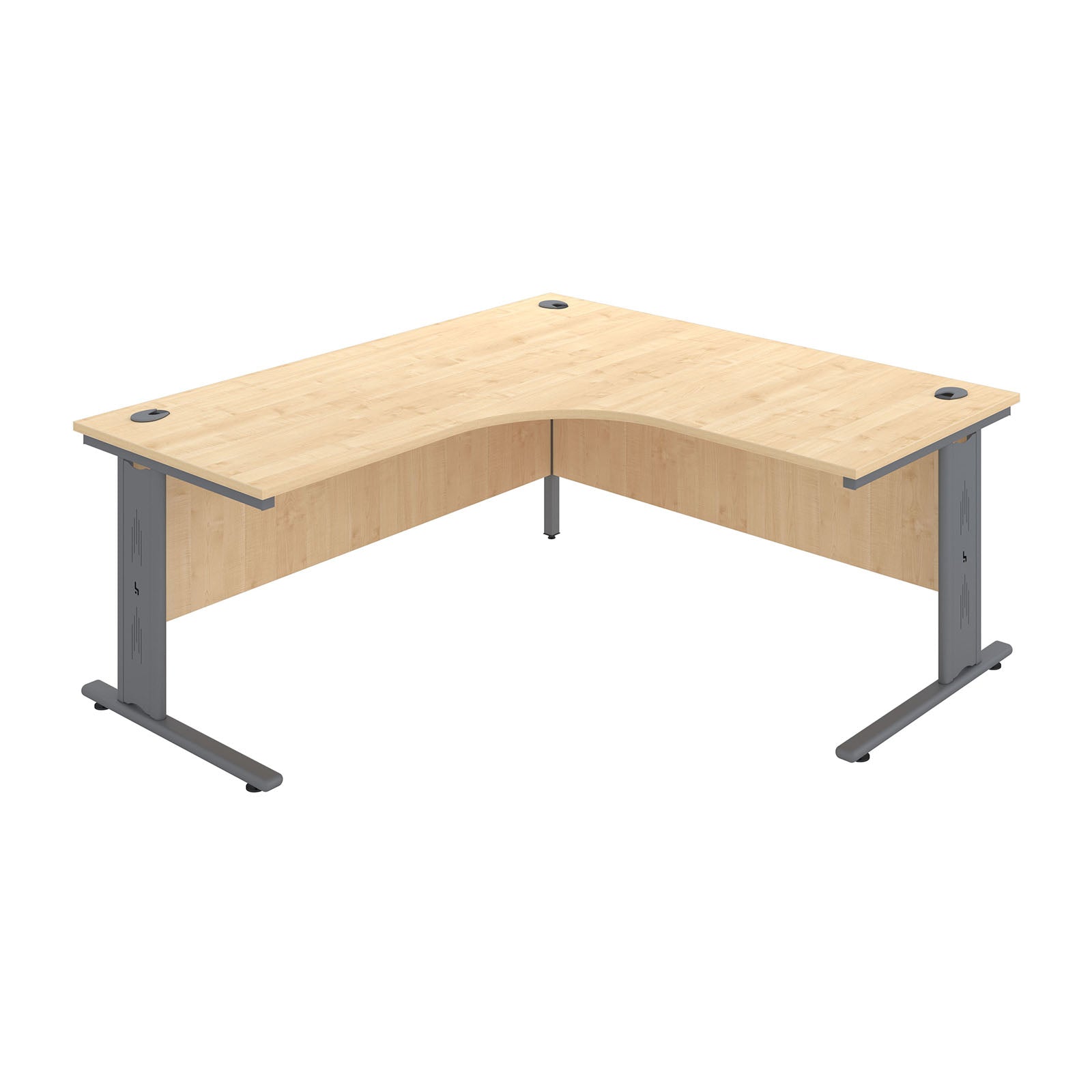 Sienna Executive Wire Managed Symmetrical Desk