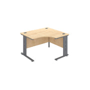 Sienna Executive Wire Managed Crescent Desk