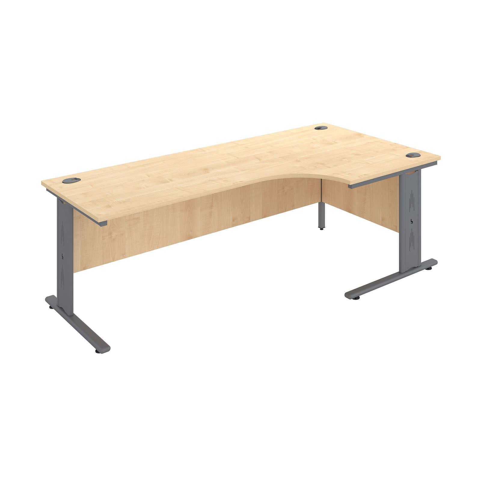 Sienna Executive Wire Managed Crescent Desk