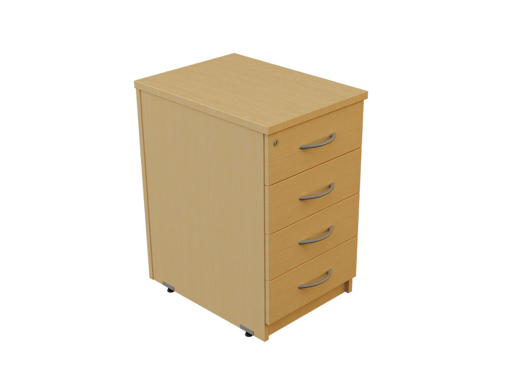 Sienna Desk High Pedestal