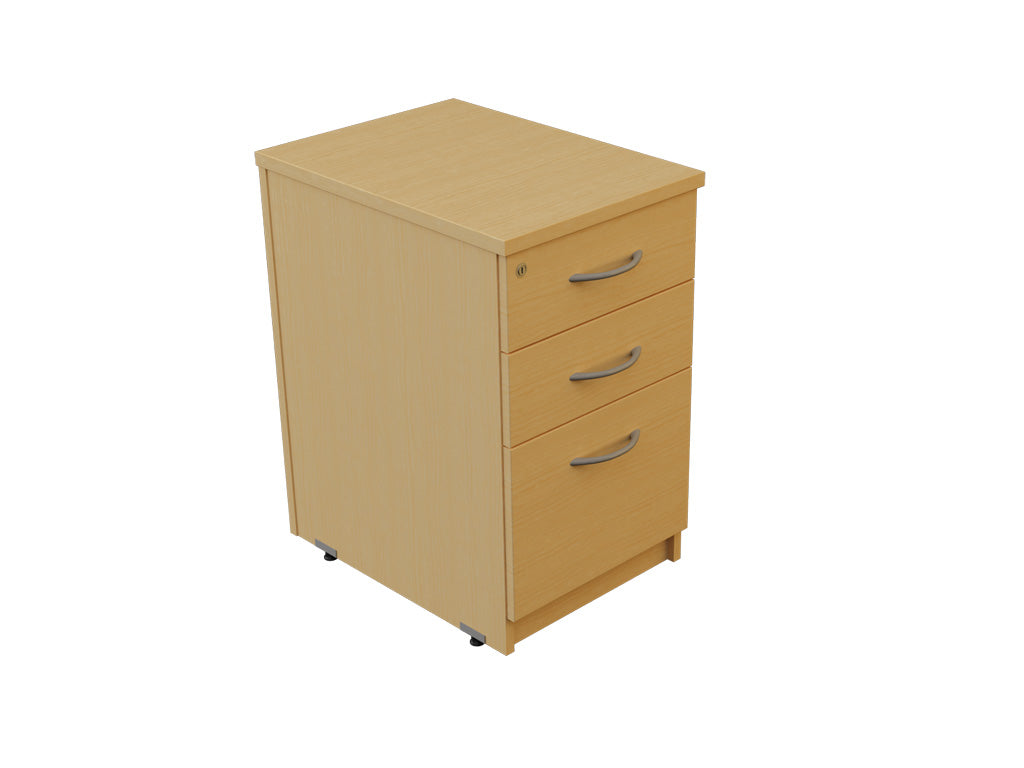 Sienna Desk High Pedestal