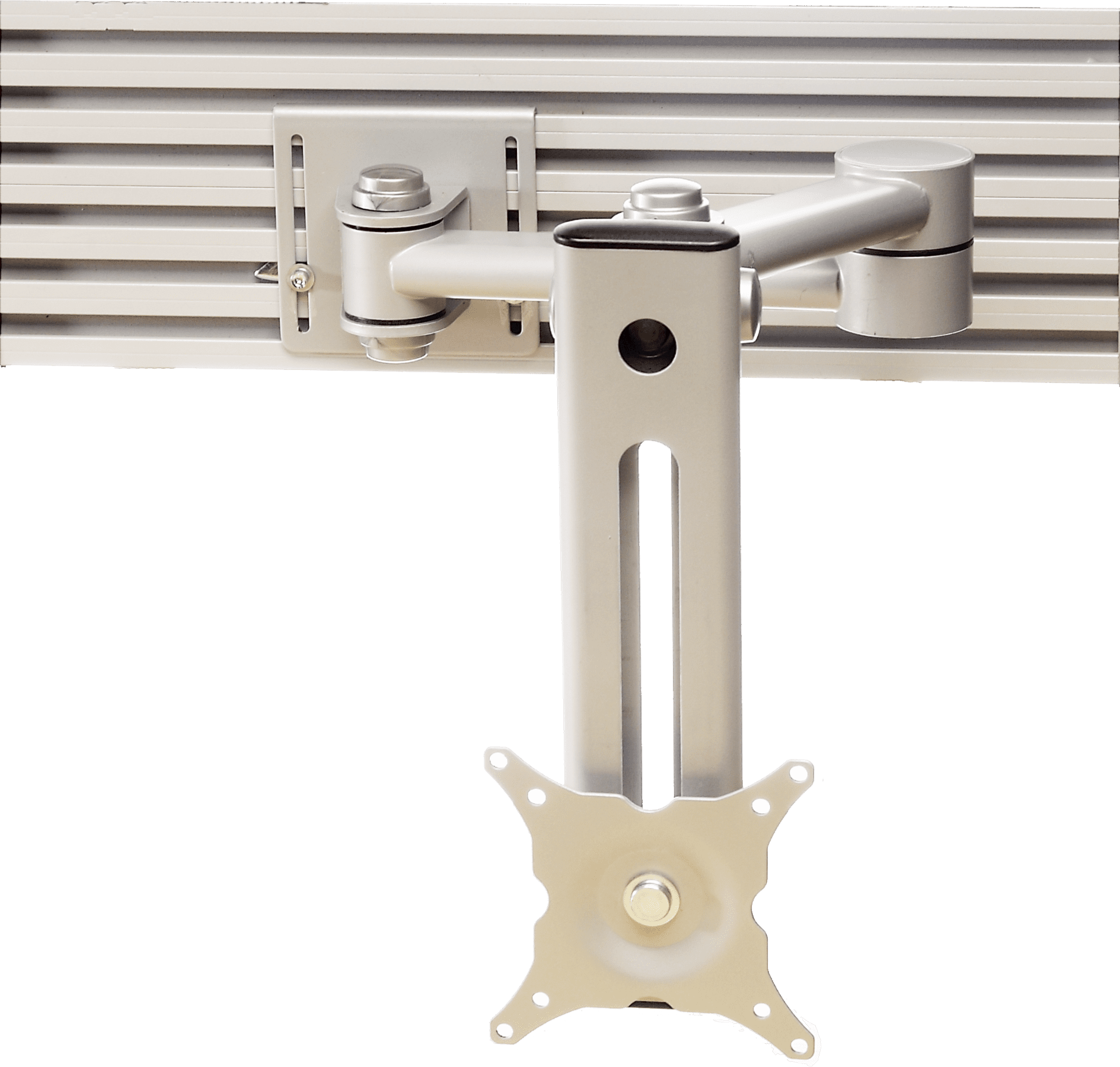 Single Toolbar Monitor Arm With Elbow