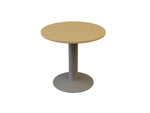 Sienna Circular Meeting Table With Trumpet Base