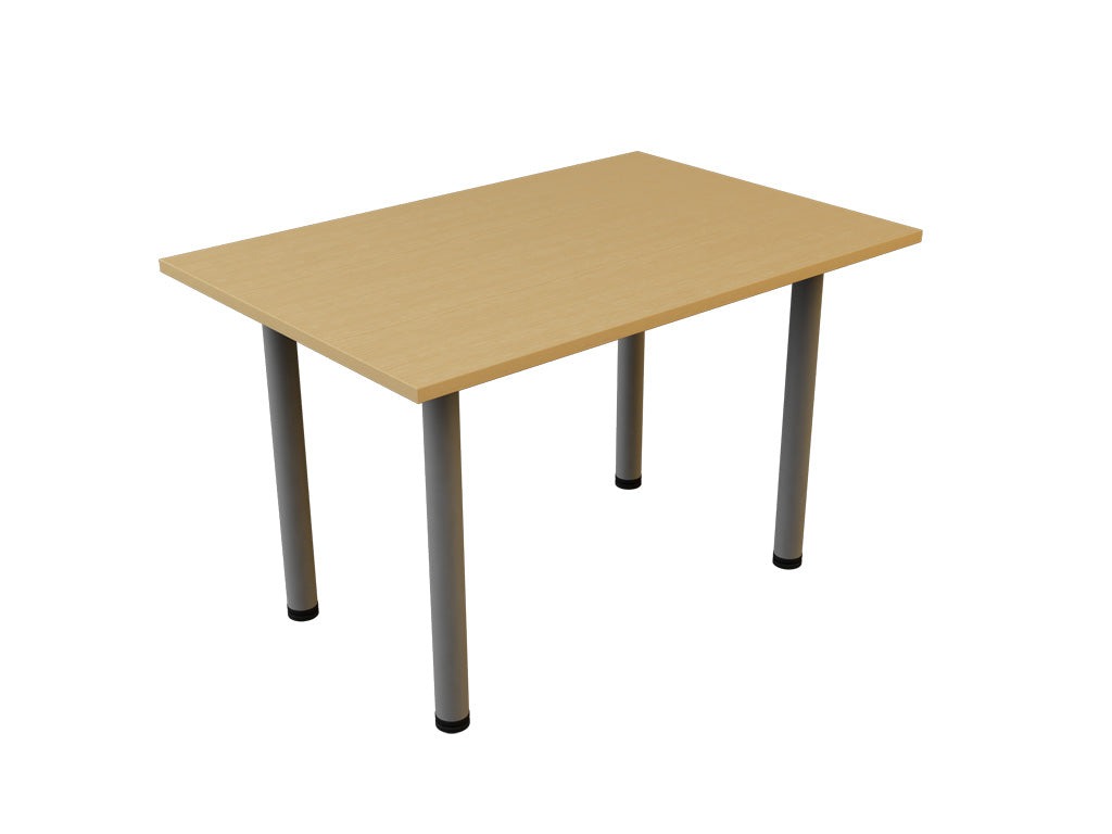 Sienna Rectangular Table With Tubular Legs