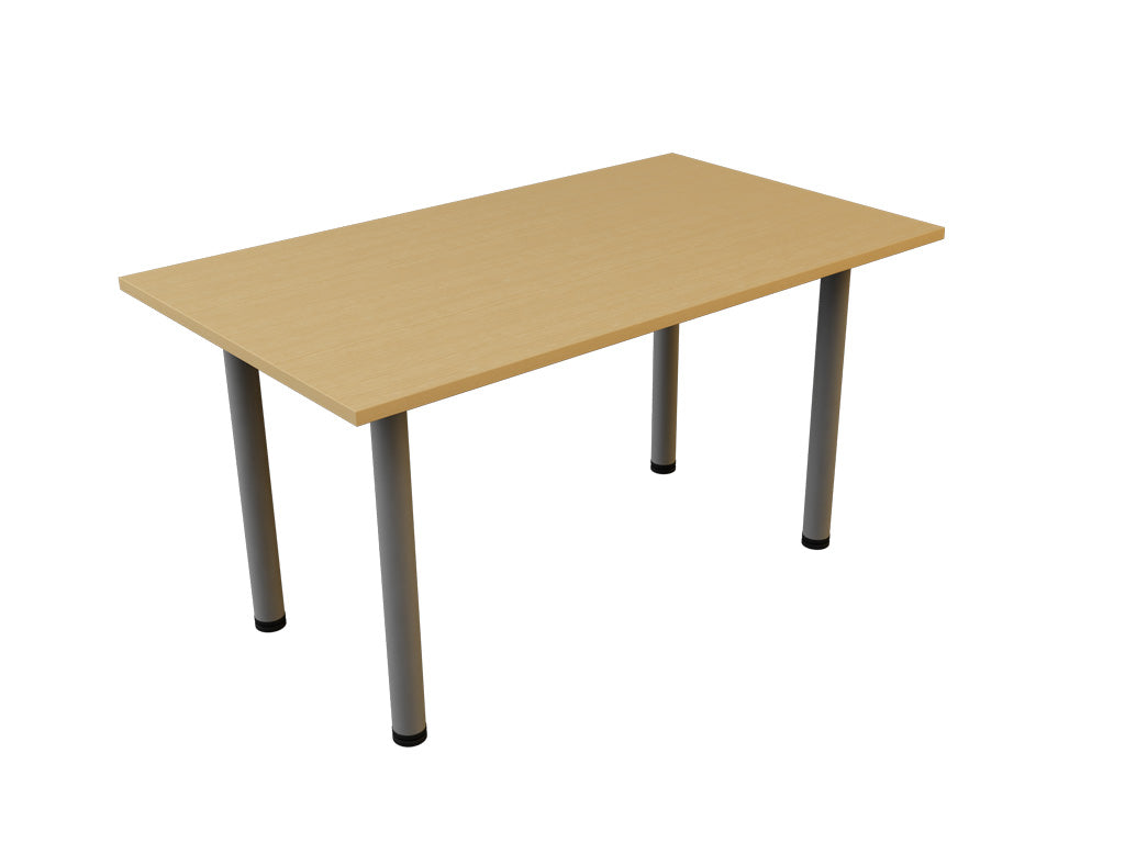 Sienna Rectangular Table With Tubular Legs
