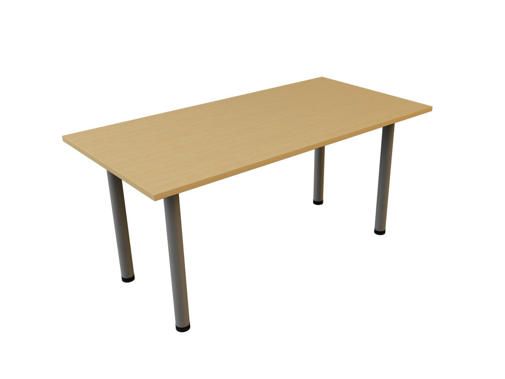 Sienna Rectangular Table With Tubular Legs