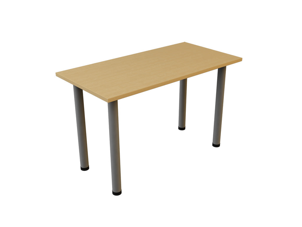 Sienna Rectangular Table With Tubular Legs
