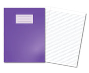 Oxford Exercise Book A4+ 80 Pages 8mm Ruled & Margin Purple- Pk45