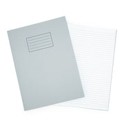 Odyssey Exercise Books A4+ 80 Page 8mm Ruled & Margin Grey - Pk50