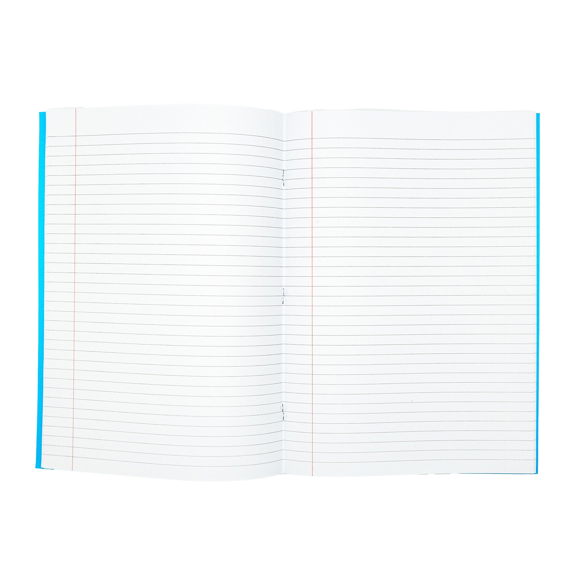 Odyssey Exercise Books 9x7" 80 Page 8mm Ruled & Margin Light Blue - Pk50