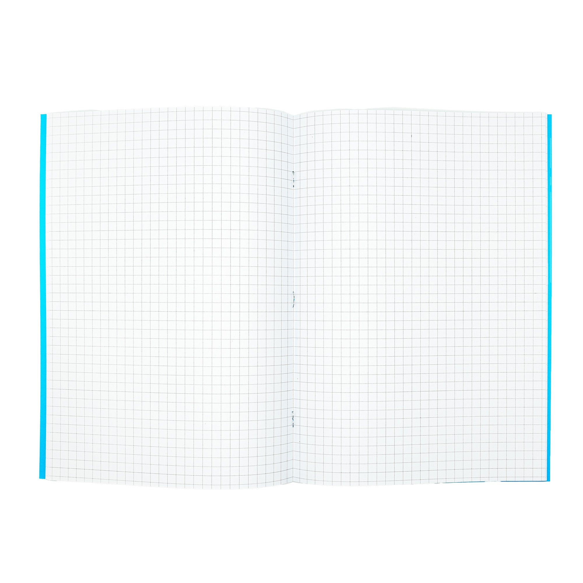 Odyssey Exercise Books 9x7" 80 Page 7mm Squares Light Blue - Pk50