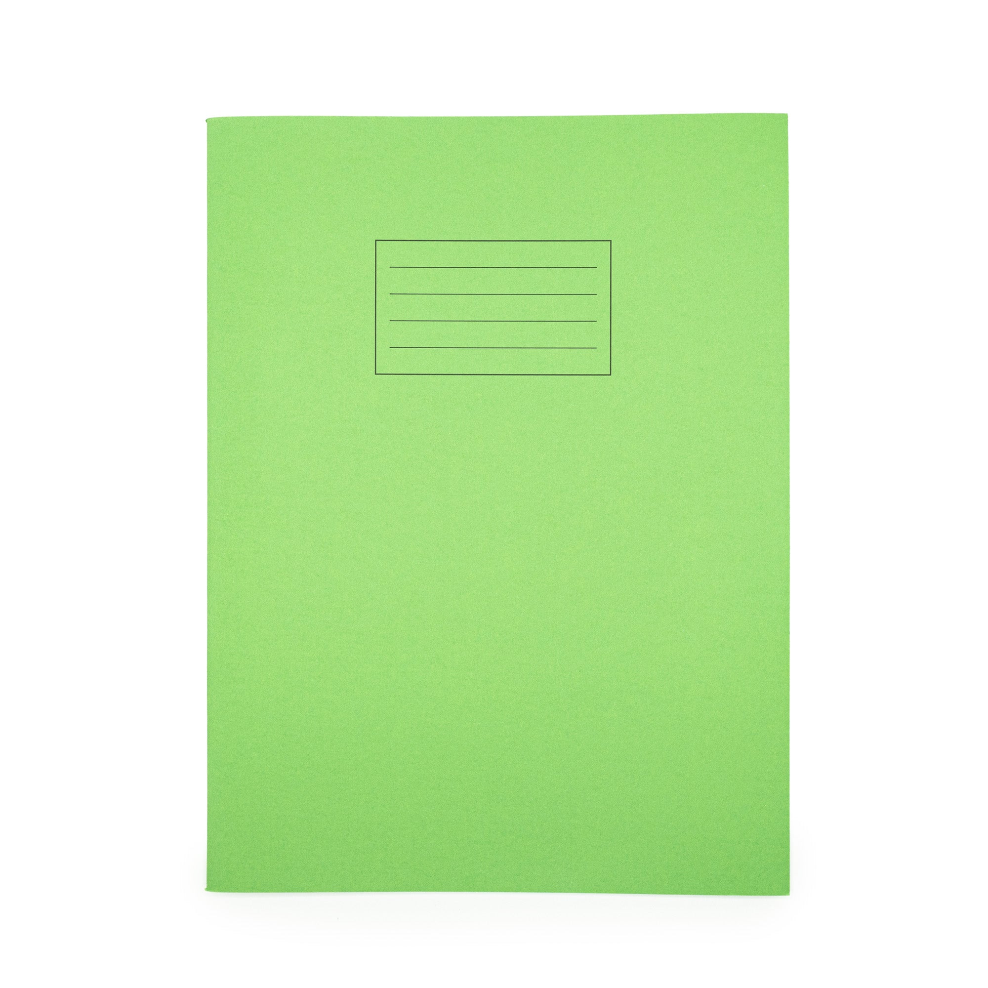 Odyssey Exercise Books A4+ 80 Page 12mm Ruled & Margin Light Green - Pk50