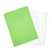 Odyssey Exercise Books A4 80 Page 10mm Ruled & Margin Light Green - Pk50