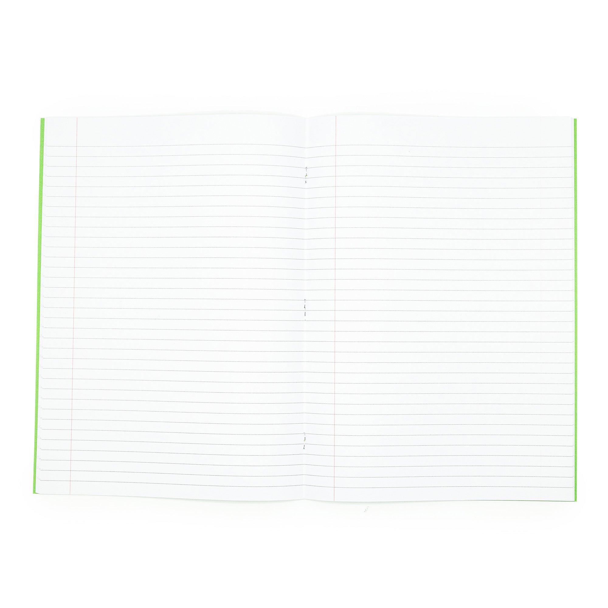 Odyssey Exercise Books A4 80 Page 12mm Ruled & Margin Light Green - Pk50