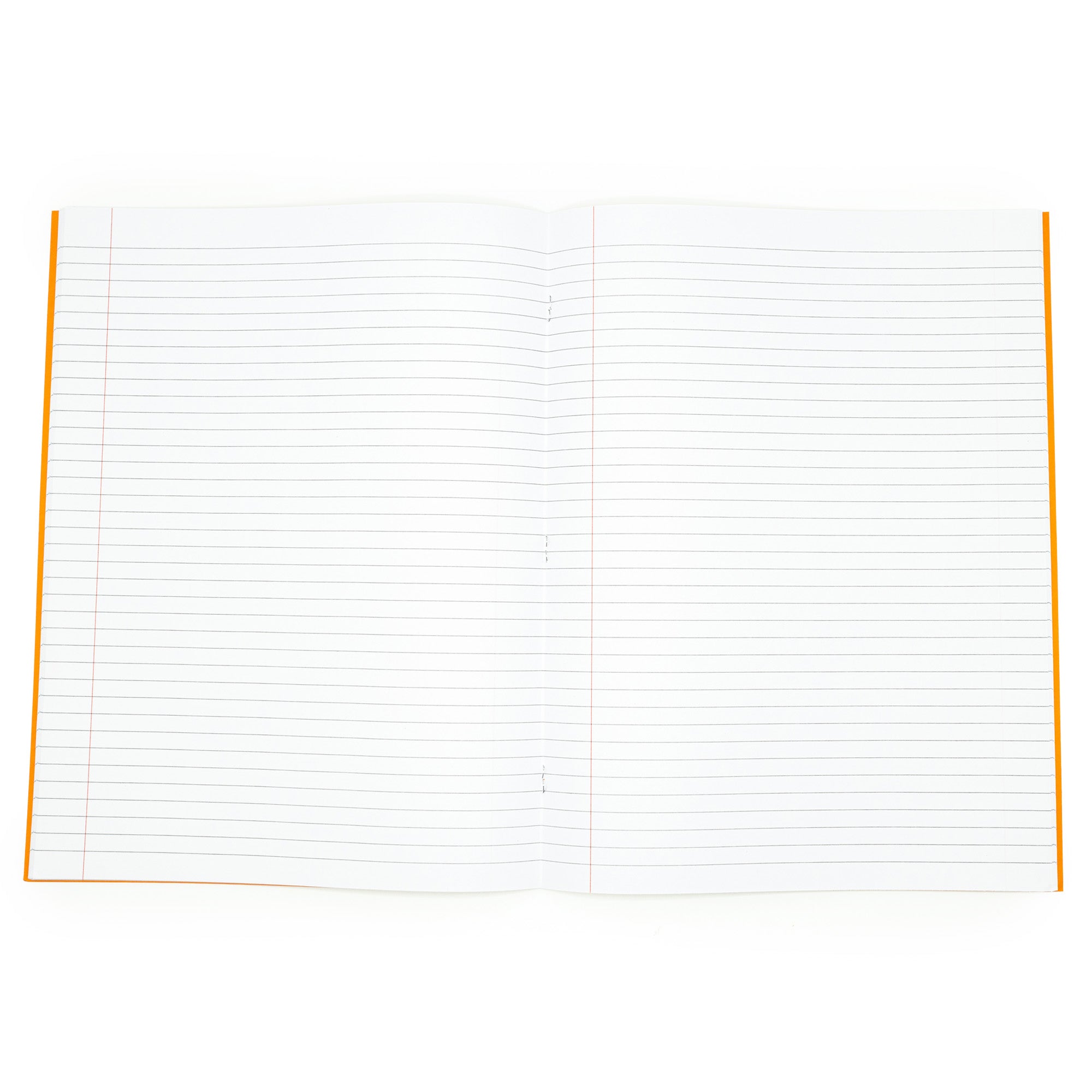 Odyssey Exercise Books 9x7" 80 Page 8mm Ruled & Margin Orange - Pk50