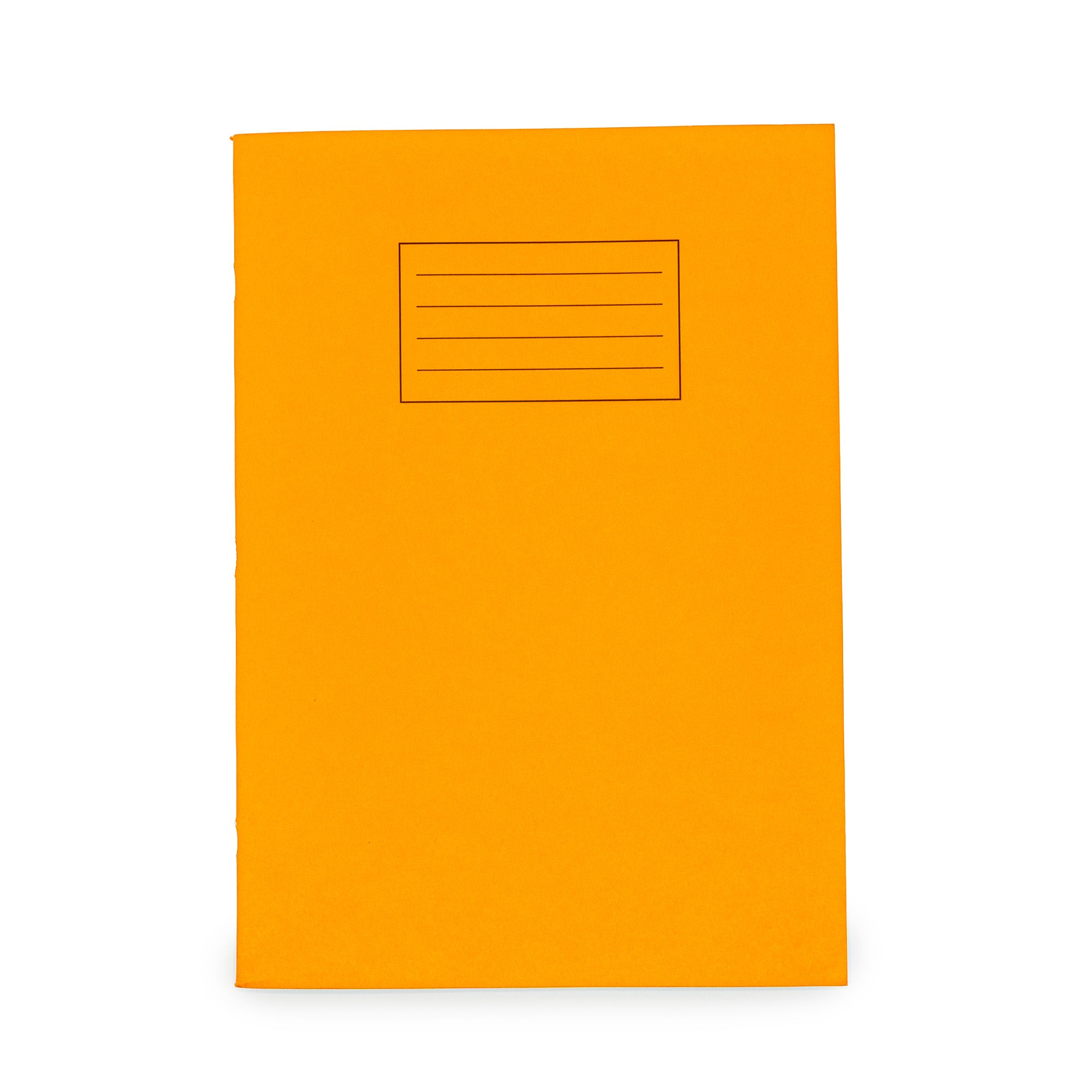 Odyssey Exercise Books A4 80 Page 15mm Ruled & Margin Orange - Pk50