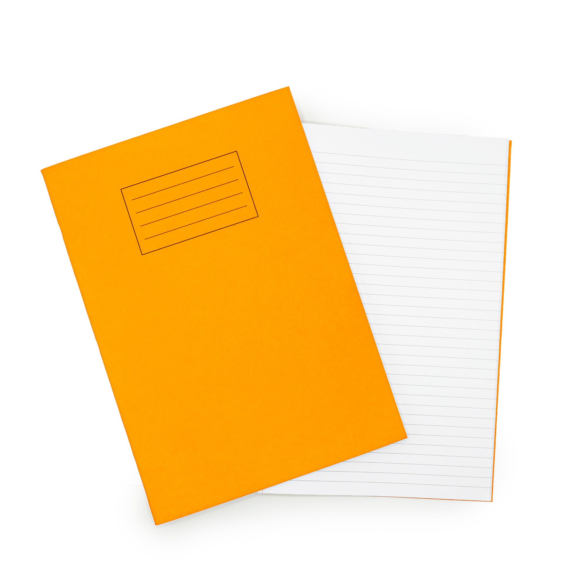 Odyssey Exercise Books A4 80 Page 15mm Ruled & Margin Orange - Pk50