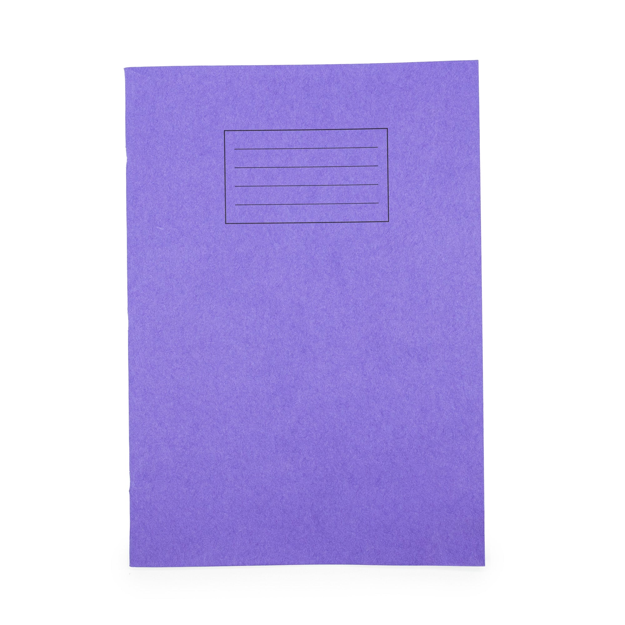 Odyssey Exercise Books A4 80 Page 10mm Ruled & Margin Purple - Pk50