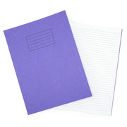 Odyssey Exercise Books A4 80 Page 8mm Ruled & Margin Purple - Pk50