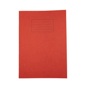 Odyssey Exercise Books A4 80 Page 10mm Squares Red - Pk50