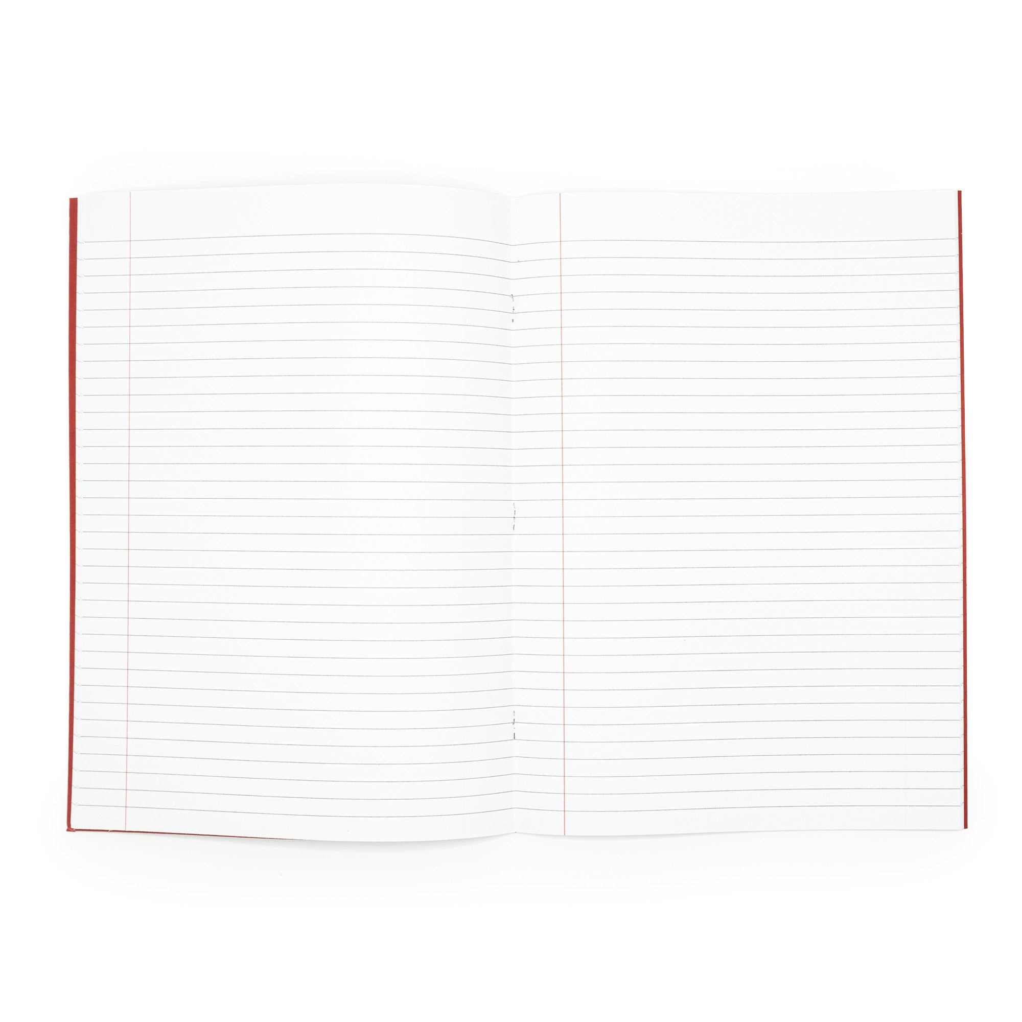 Odyssey Exercise Books 9x7" 80 Page 8mm Ruled & Margin Red - Pk50