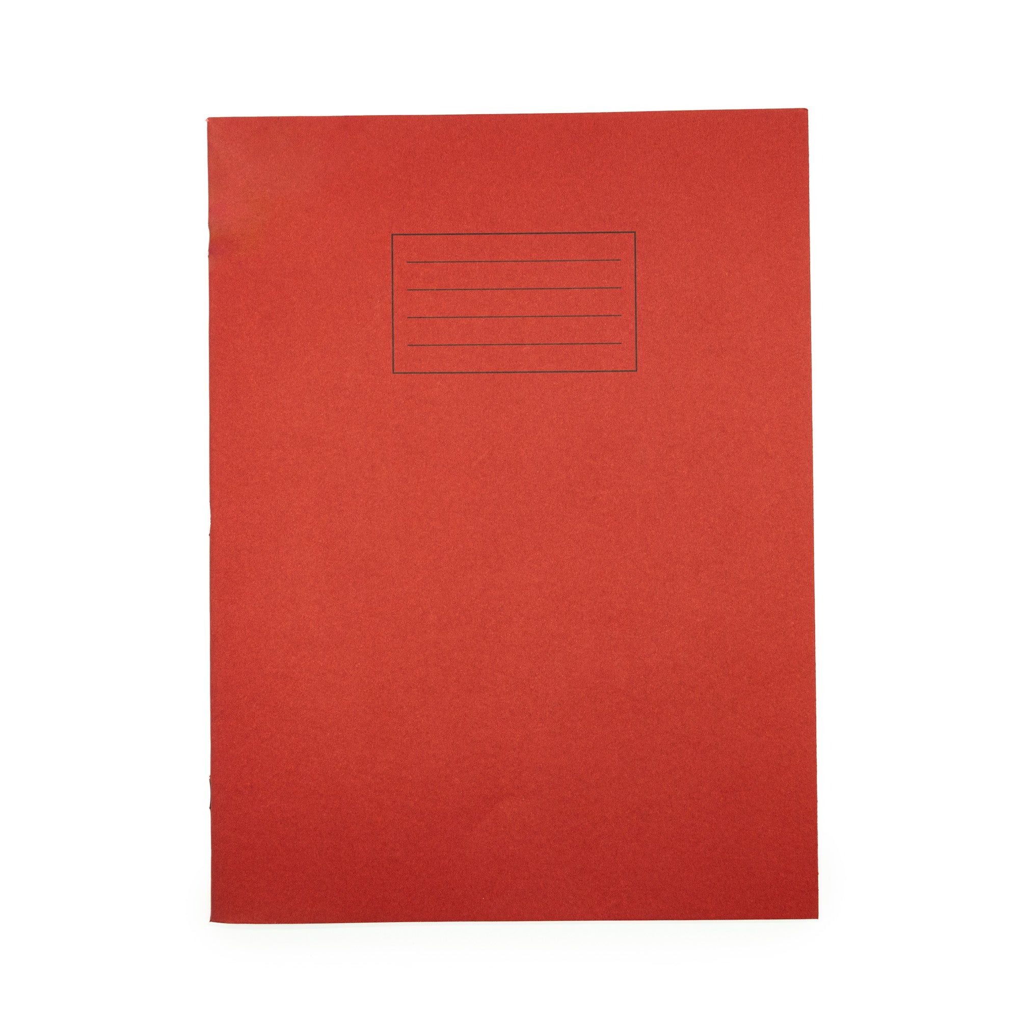 Odyssey Exercise Books A4+ 80 Pages Blank Red - Pk50