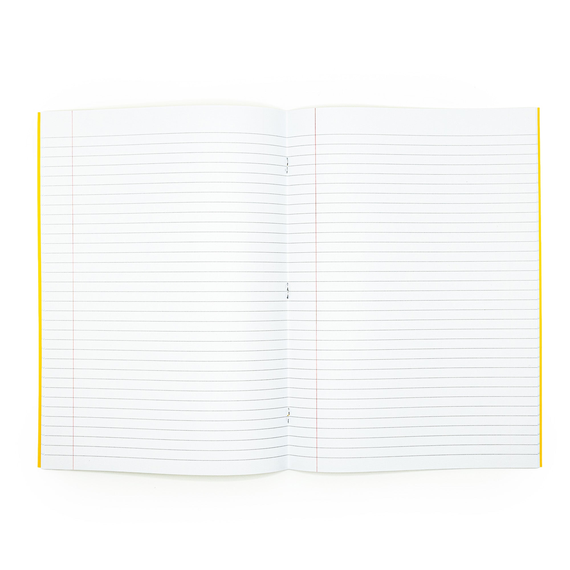 Odyssey Exercise Books A4 80 Page 10mm Ruled & Margin Yellow - Pk50