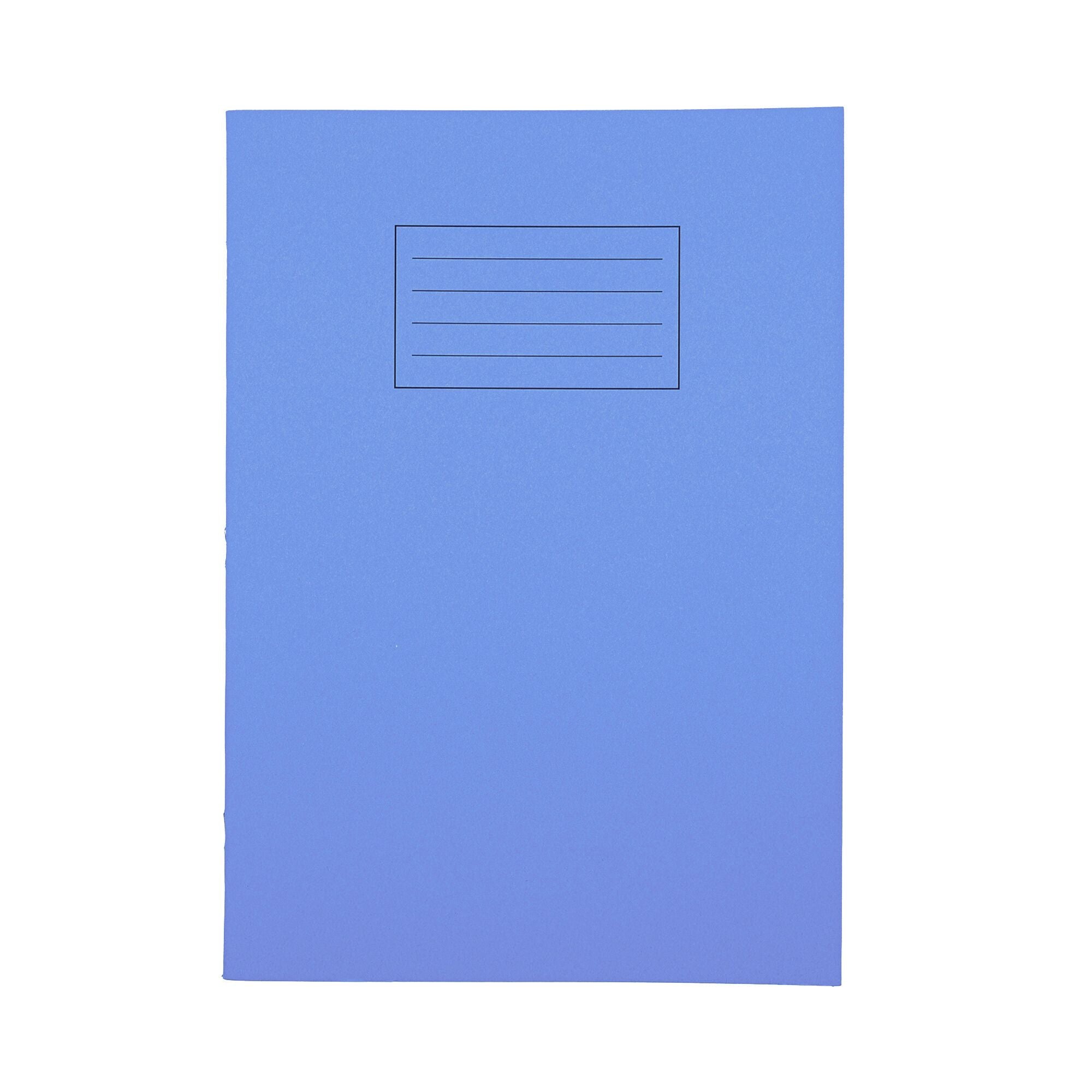Odyssey Exercise Books A4 80 Page 10mm Ruled & Margin Dark Blue - Pk50