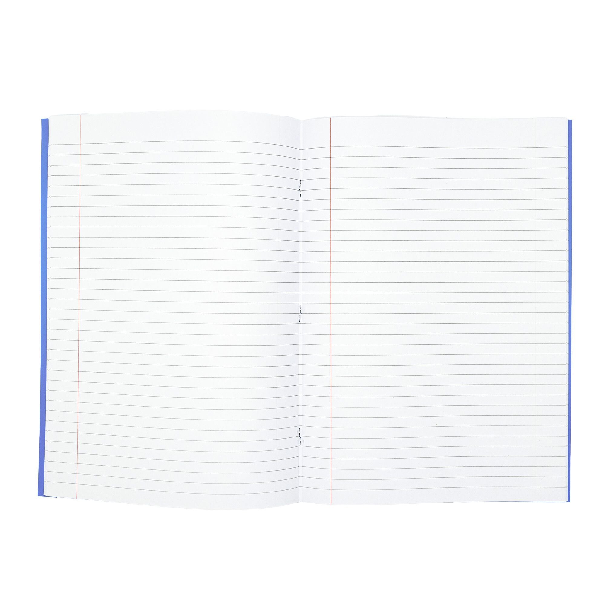 Odyssey Exercise Books A4 80 Page 10mm Ruled & Margin Dark Blue - Pk50