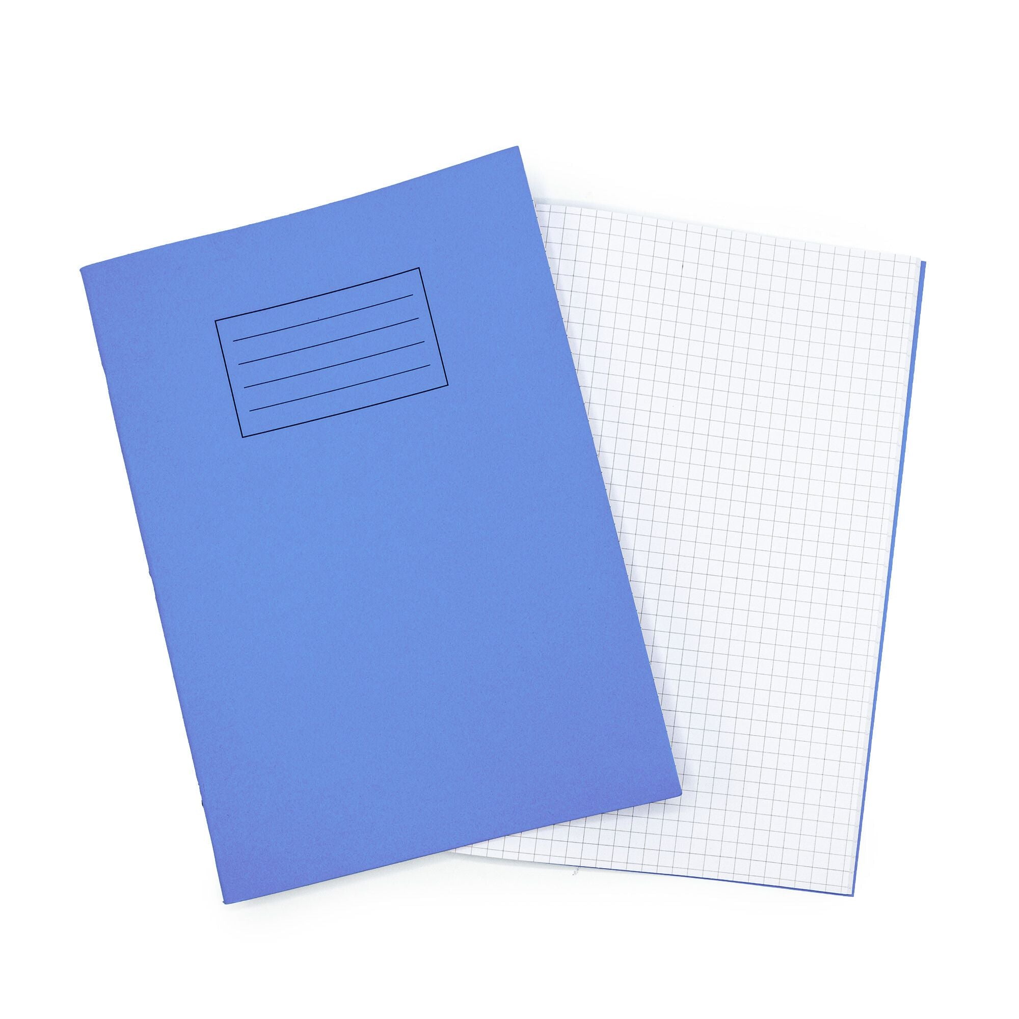 Odyssey Exercise Books A4 80 Page 10mm Ruled & Margin Dark Blue - Pk50