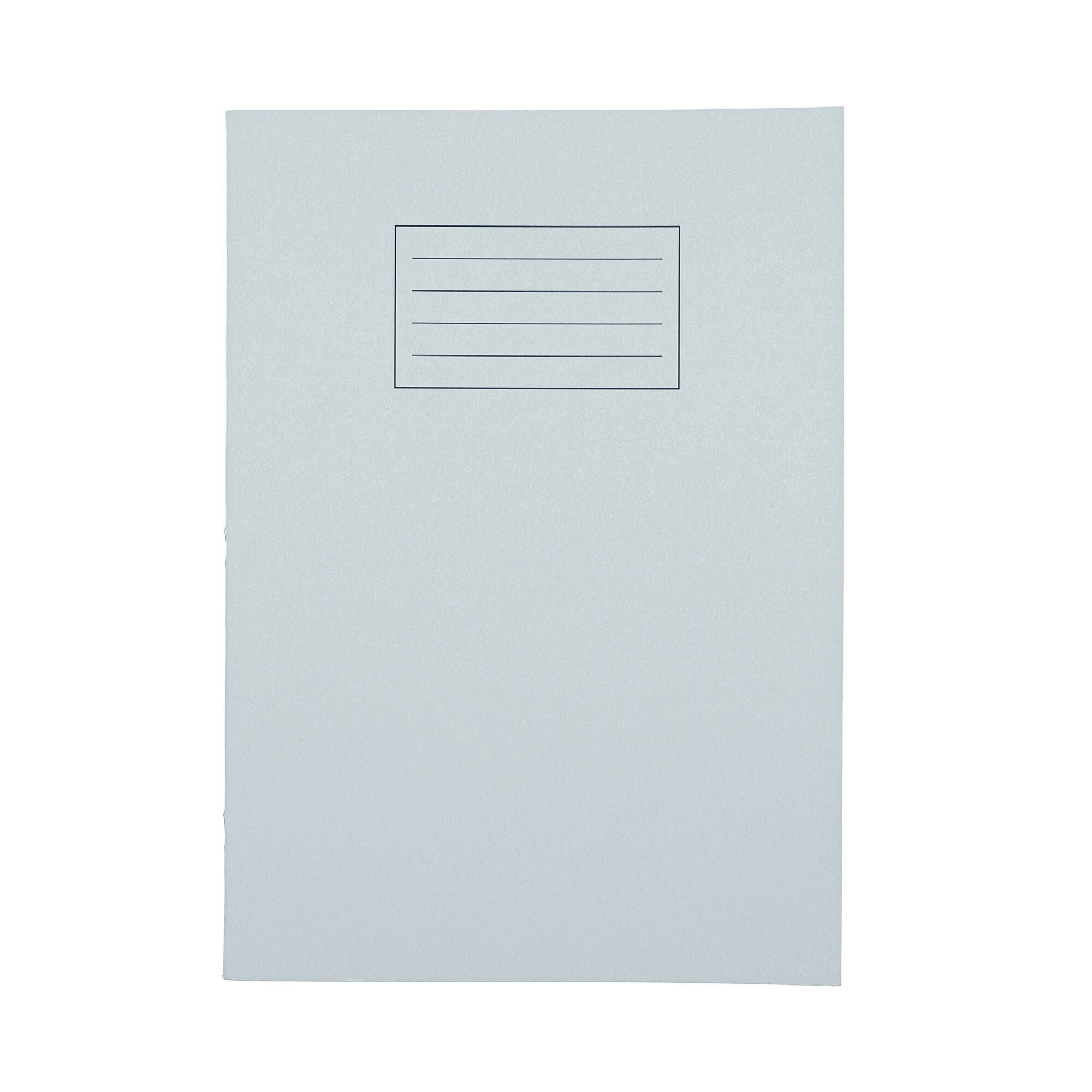 Odyssey Exercise Books A4 80 Page 8mm Ruled & Margin Grey - Pk50