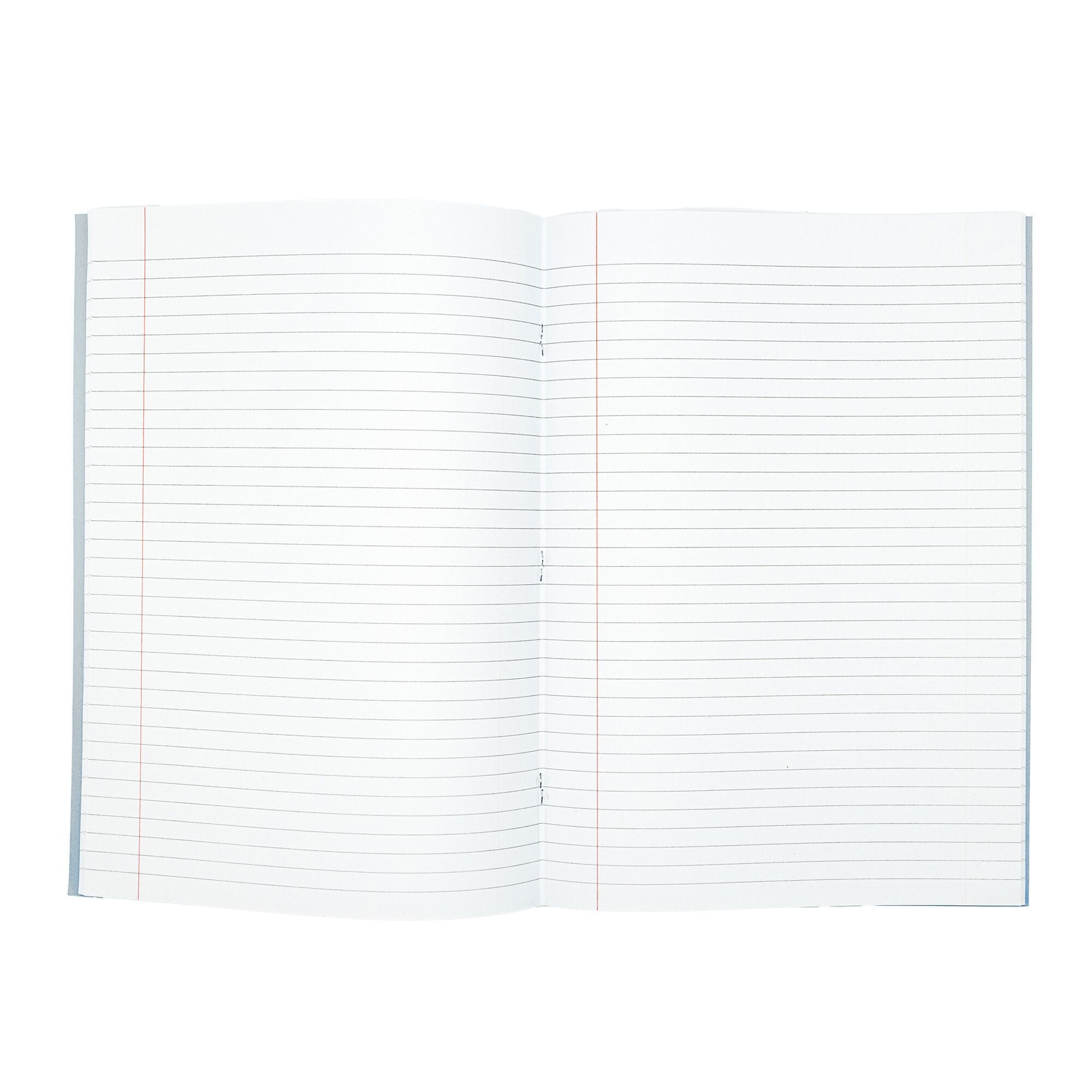 Odyssey Exercise Books A4 80 Page 10mm Ruled & Margin Grey - Pk50
