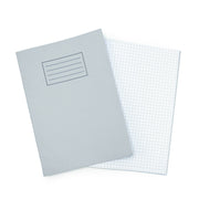 Odyssey Exercise Books A4 80 Page 10mm Ruled & Margin Grey - Pk50